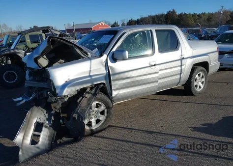 2011 Honda Ridgeline Rts from USA, damaged, VIN 5FPYK1F44BB010930